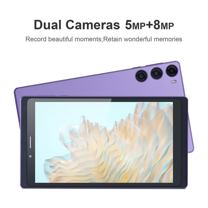 C Idea Portable 7 Inch Smart Tablet Pc Con Sim 6GB 128GB Educazione Per Scuola CM525 ((Purple)