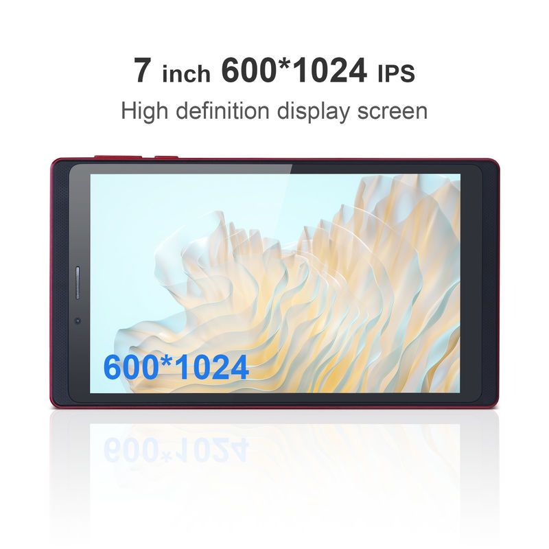 C Idea Tablet da 7 pollici 512GB con SIM Tablet Android PC per studenti che imparano CM525 Rosso