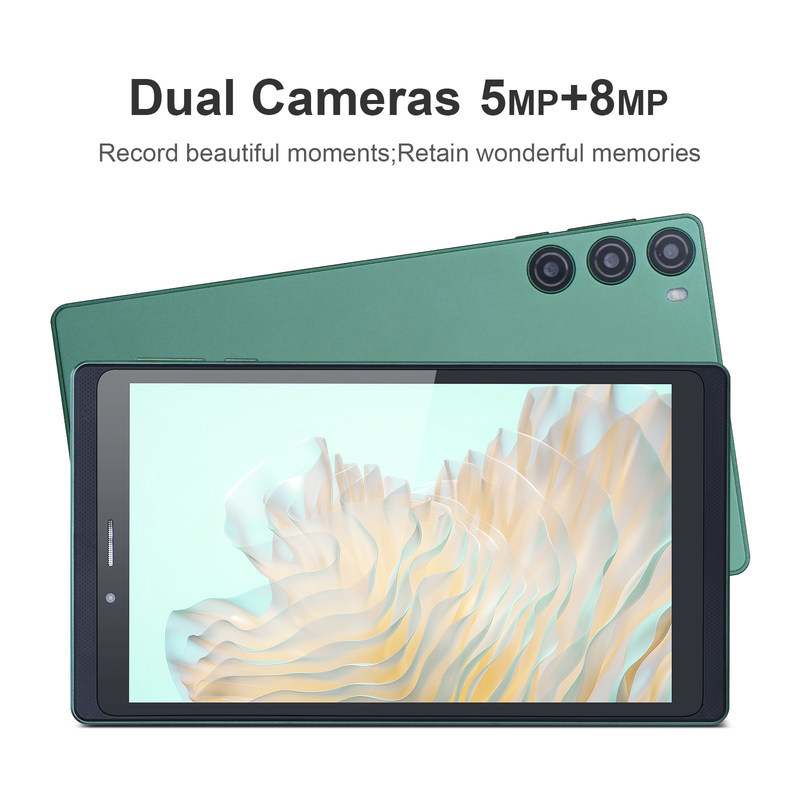 C Idea 7 pollici 6GB+128GB IPS Screen 5MP+8MP Tablet Android PC CM525 Verde