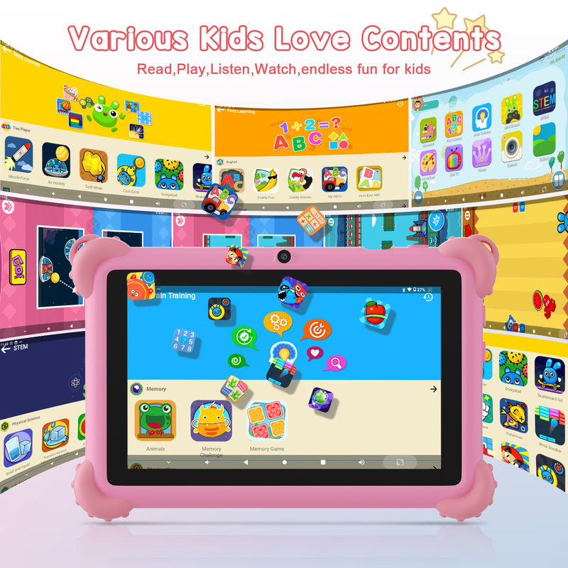 C Idea Android 13 Kids Tablet 4 ((2+2) + 32GB Tablet didattico per studenti CM91