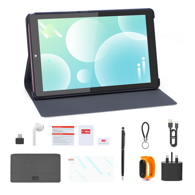 C idea Android Tablet 800x1280 IPS Screen SIM Supporto 9 Pollici Tablet PC Con Cassa CM935 rosa