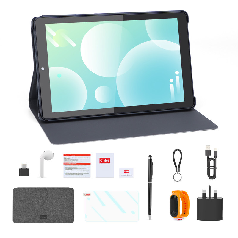 C Idea Android Tablet 800x1280 IPS Screen Smart Tablet PC con Sim per l'istruzione CM935 Nero