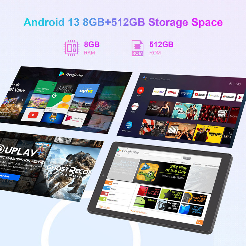 C Idea Android Tablet 800x1280 IPS Screen Smart Tablet PC con Sim per l'istruzione CM935 Nero