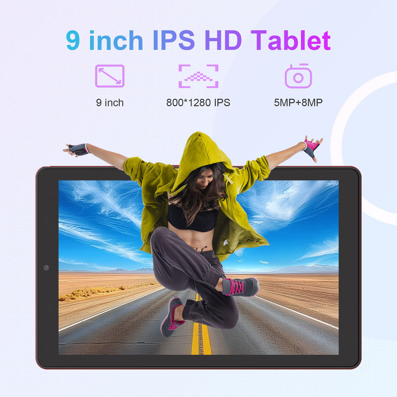 C Idea 9 Inch Quad Core Tablet 800x1280 IPS Screen Tablet Android con penna CM935 Rosso