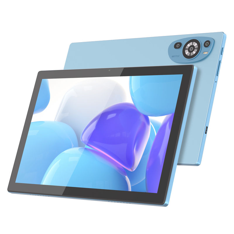 C Idea Android 14 Touch Screen Tablet da 10,1 pollici con tastiera e penna CM8200plus Blu