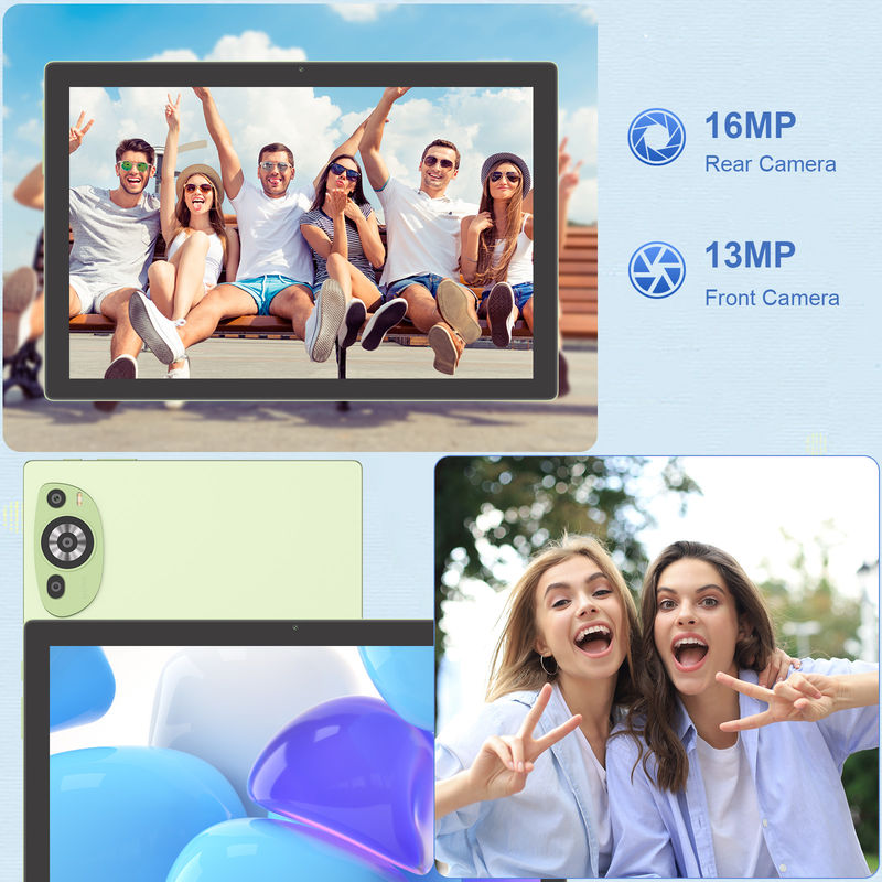 C Idea 5g Android 14 Storage espandibile 512GB Tablet touch screen con tastiera CM8200plus Verde