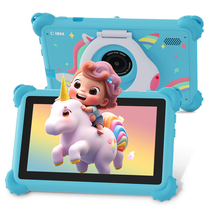 Nuovi tablet C Idea 4+32GB Android 13 Tablet Kidspad con APP didattica CM91 blu