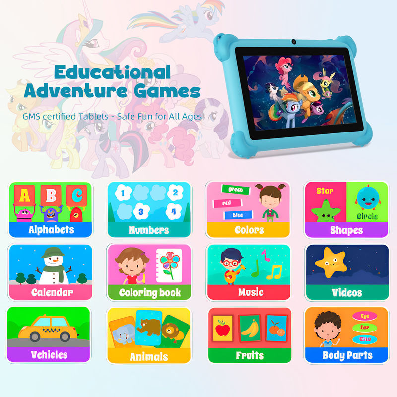 Nuovi tablet C Idea 4+32GB Android 13 Tablet Kidspad con APP didattica CM91 blu