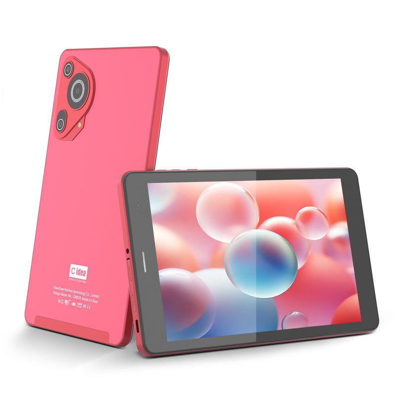 C Idea Factory 8 pollici 800*1280hd IPS touchscreen 8+512gb 8000mah doppia fotocamera Android Tablet Pc con SIM per studenti CM828 rosso