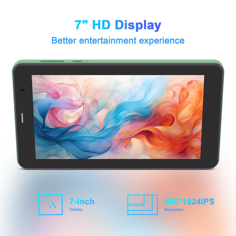 C Idea 7 Inch Tablet Pc Android 13, 8+512gb con Smart Tablet Sim-Compatibile Per Studenti CM518pro Verde