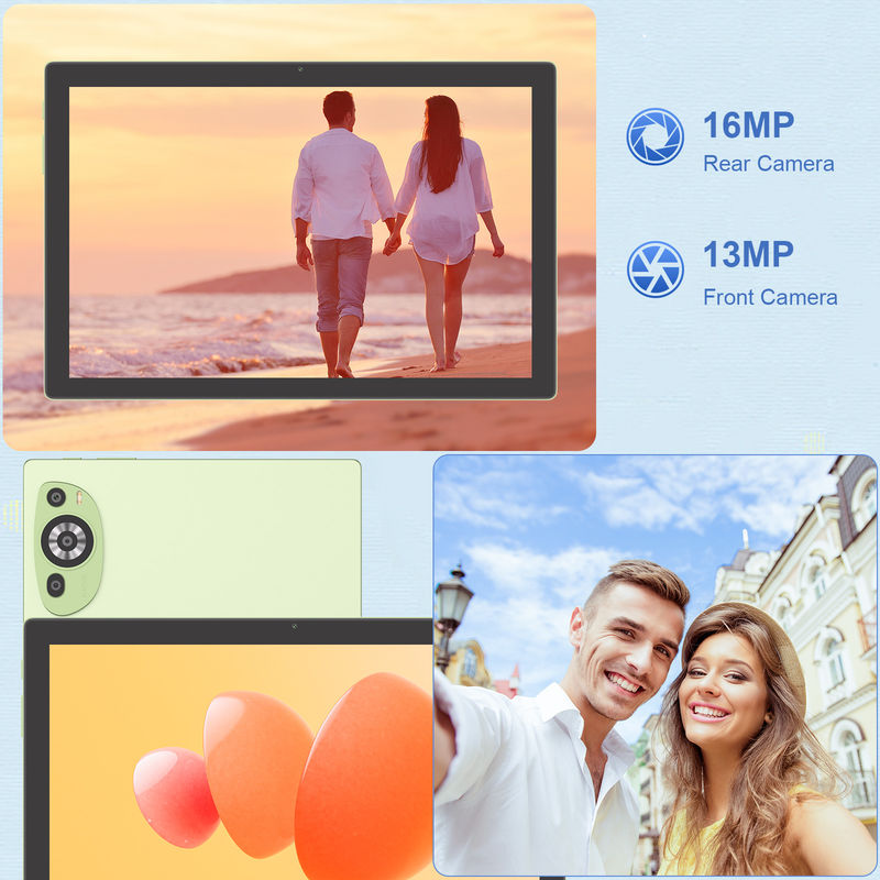C Idea WIFI Android 14 TF Storage 512GB Tablet touch screen con tastiera e mouse CM8200plus Verde