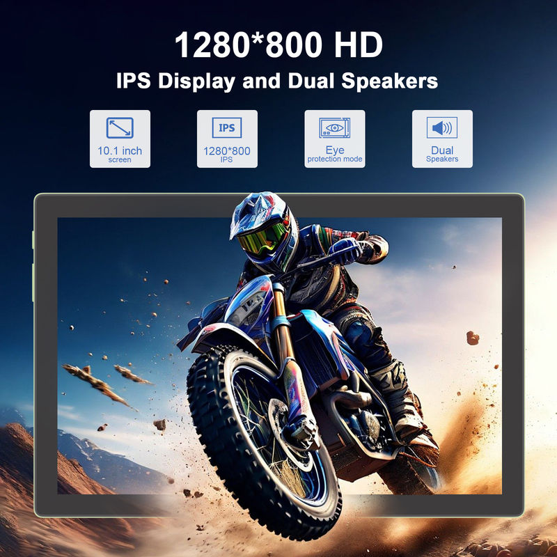 C Idea WIFI Android 14 TF Storage 512GB Tablet touch screen con tastiera e mouse CM8200plus Verde