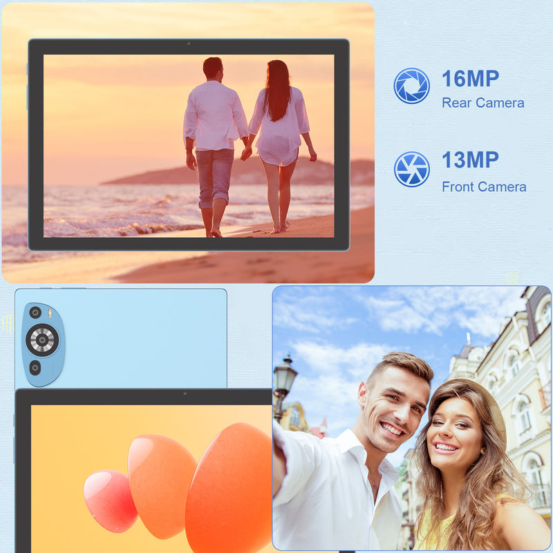 C Idea Android 14 Touch Screen 800*1280 IPS Incell 10.1 Inch Tablet con Pen CM8200plus Blu