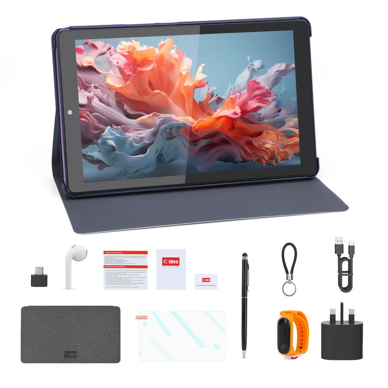 C Idea Tablet 9 pollici con doppia fotocamera Tablet didattico per studenti CM935 viola