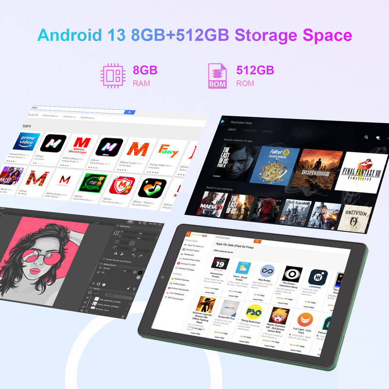 C Idea 9 pollici WIFI Tablet 800x1280 IPS Tablet touch screen con penna CM935 verde