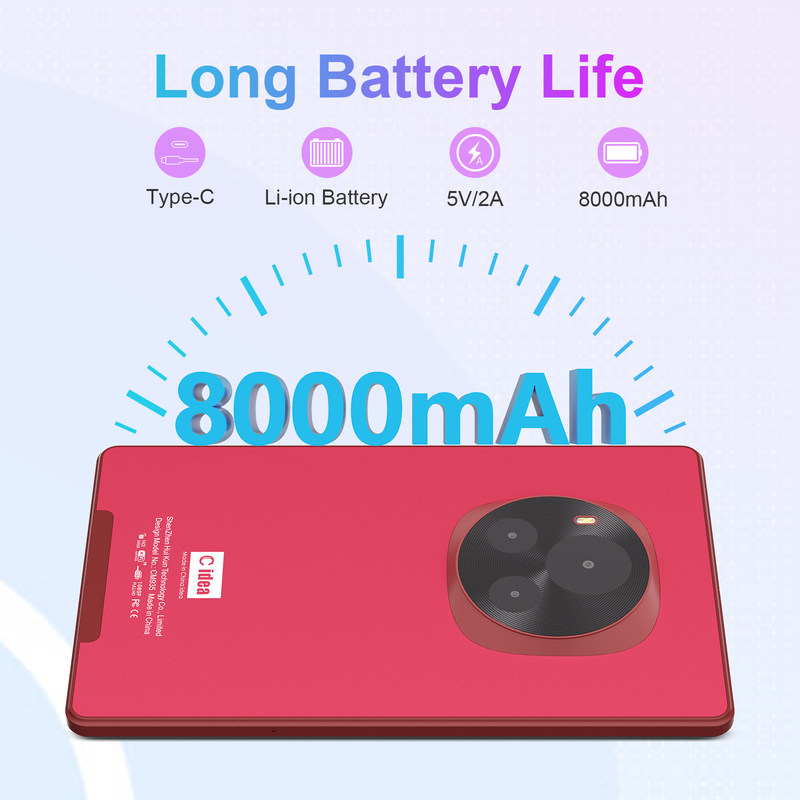 C Idea 9 pollici MTK Quad Core Tablet 800x1280 IPS Screen Tablet Android con penna CM935 Rosso