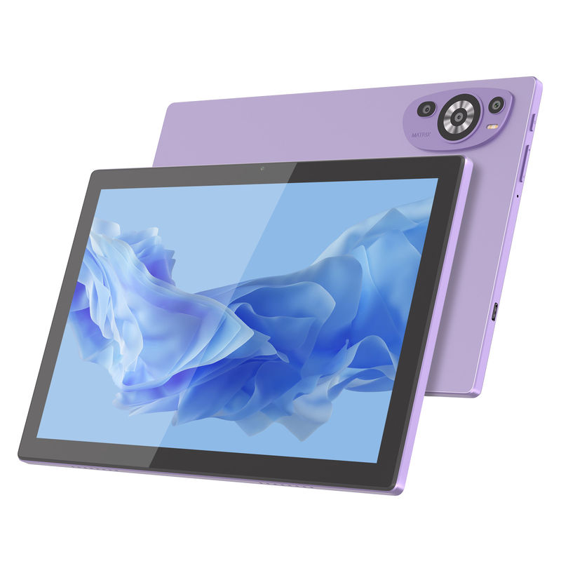 C Idea 10 pollici 512 GB Android 14 Tablet didattico per studenti con SIM CM8200Plus Purple