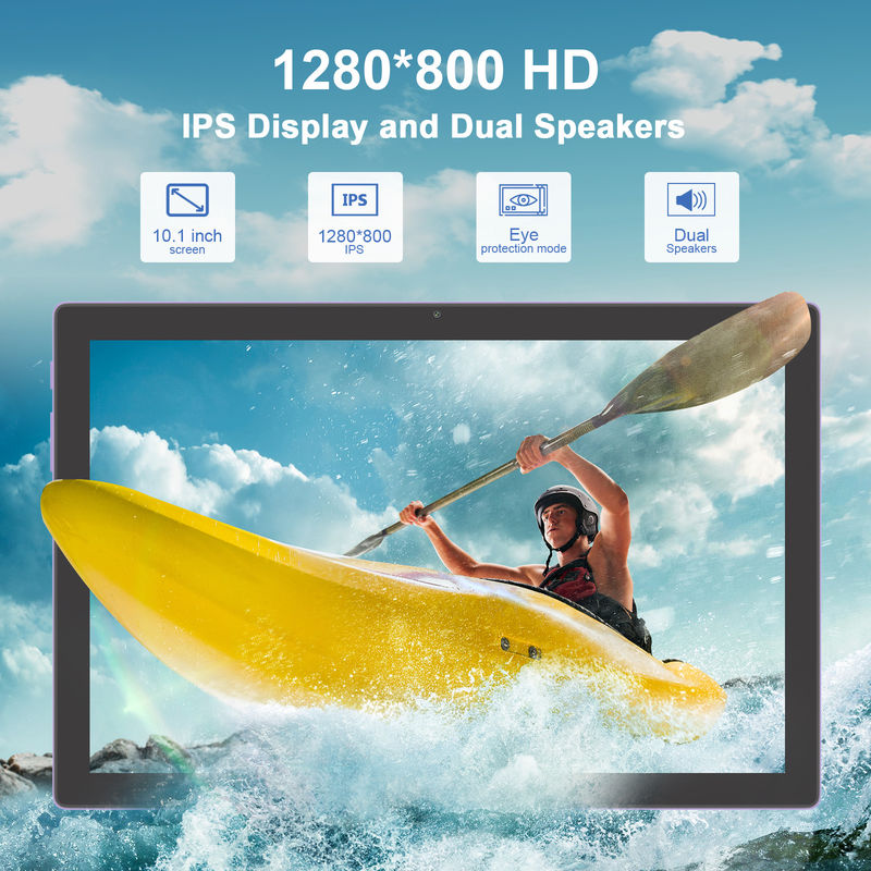 C Idea 10 pollici 512 GB Android 14 Tablet didattico per studenti con SIM CM8200Plus Purple
