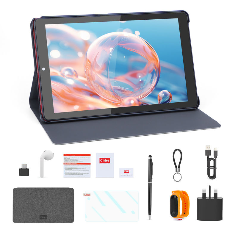 C Idea MTK Quad Core Tablet 9 pollici Android Tablet con penna e custodia CM935 Rosso