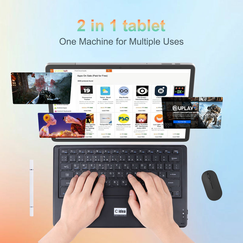 C Idea Tablet da 14 pollici a batteria duratura Tablet didattico per studenti CM14000 Plus Grigio