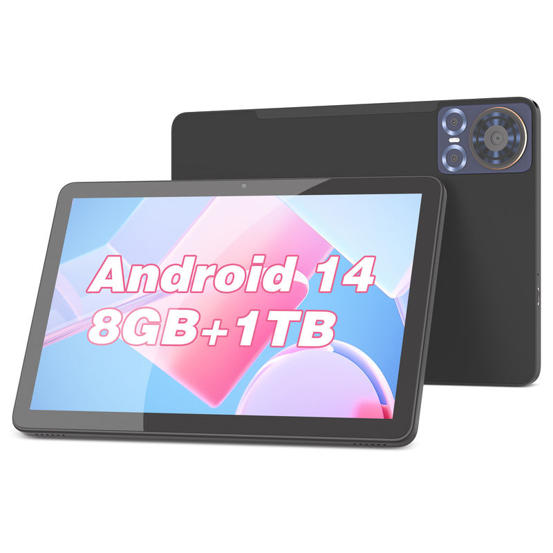 C Idea 10.1 pollici Tablet 5G LTE con slot per schede SIM Tablet Android didattico Pc M8300 Plus Nero
