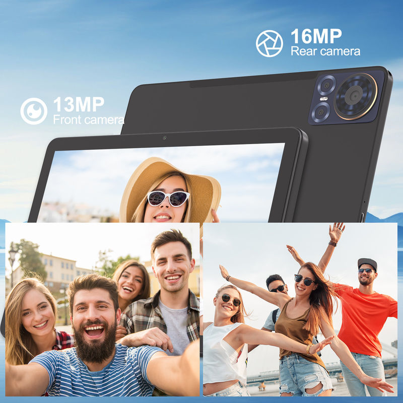C Idea 10.1 pollici Tablet 5G LTE con slot per schede SIM Tablet Android didattico Pc M8300 Plus Nero