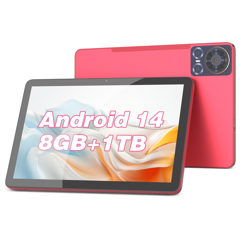C Idea Tablet 10,1 pollici 5G LTE Tablet Touch Screen Tablet Pc per l'intrattenimento CM8300 Plus Rosso