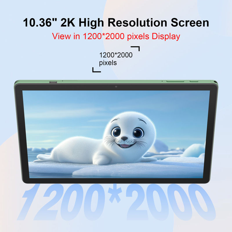 C Idea Nuovo 10.36 Inch Touch Screen Tablet Android con doppia SIM CM10500 Plus verde
