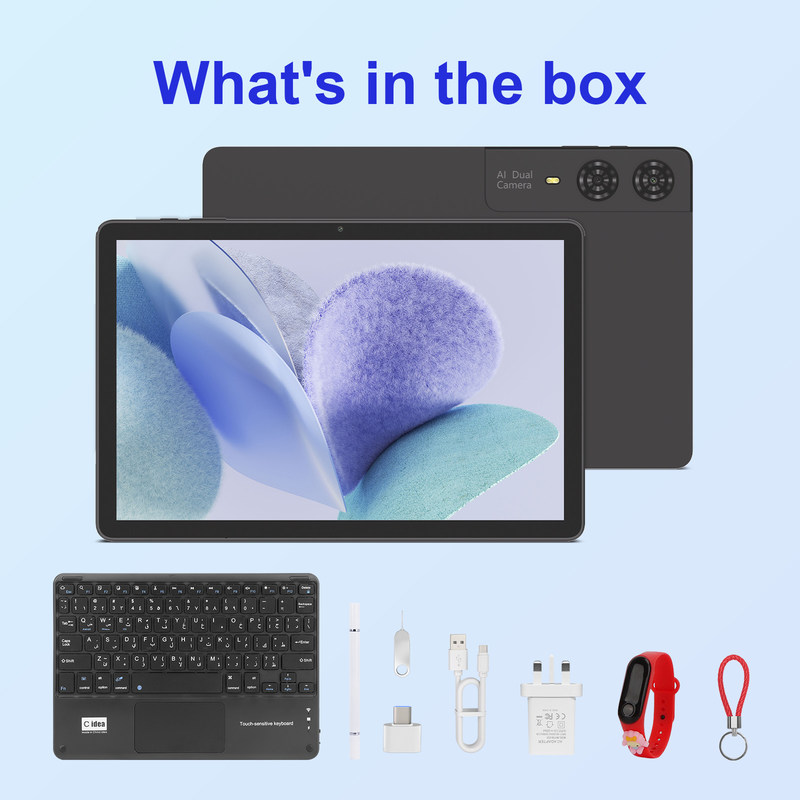 Tablet educativo con schermo HD da 10,95 pollici per studenti, con prestazioni potenti e lunga durata della batteria