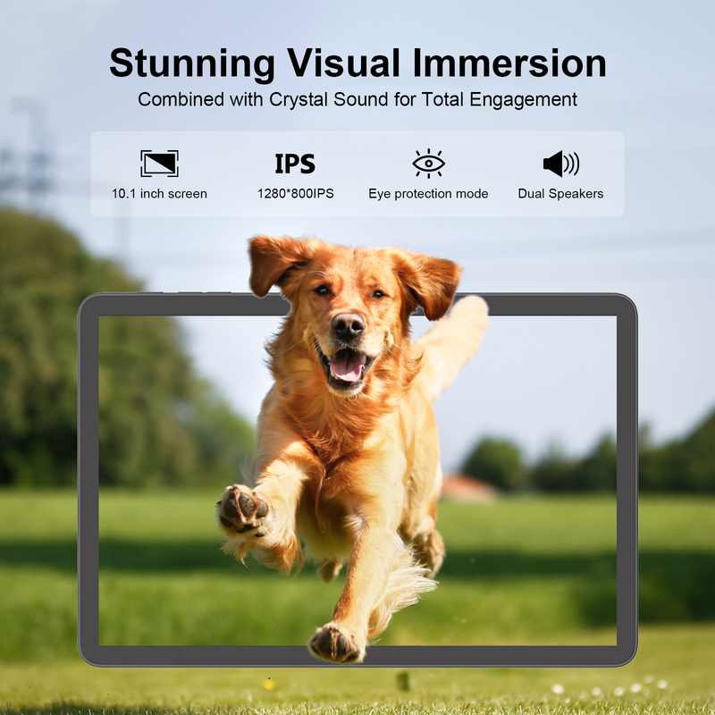 C Idea 10,1 pollici Tablet PC Android 15 Tablet Con tastiera e mouse CM8800plus Grigio