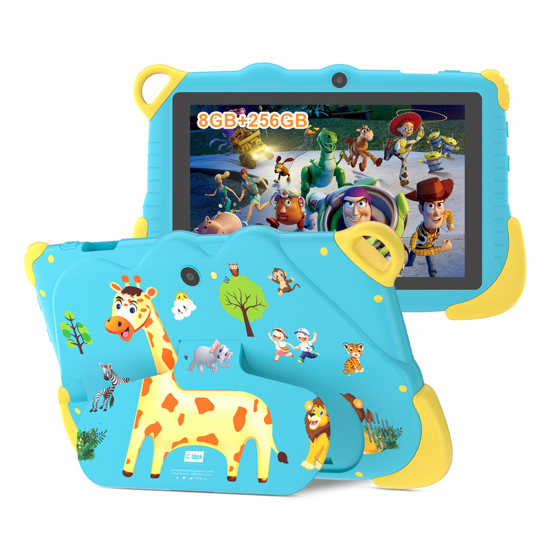 Tablet Smart Educativo C Idea da 7 pollici Android 15 per Studenti CM78 blu