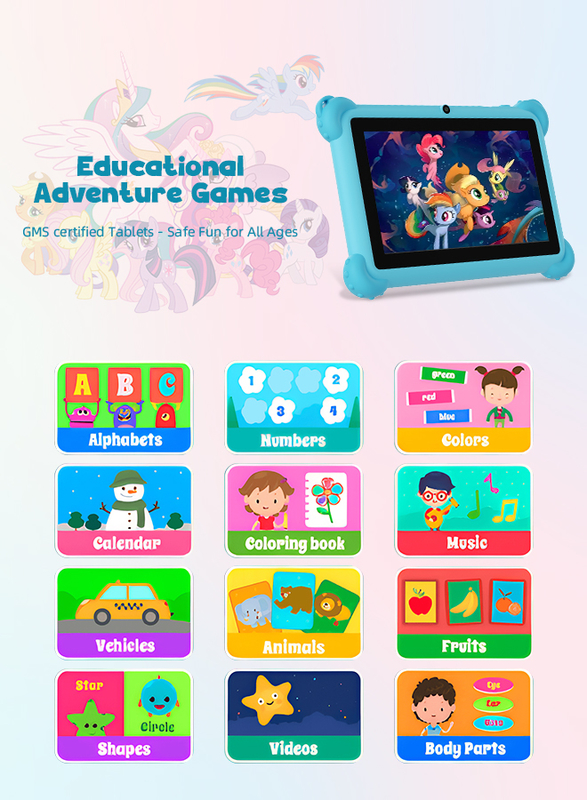 Tablet Smart Educativo C Idea da 7 pollici Android 14 per Studenti CM88 blu