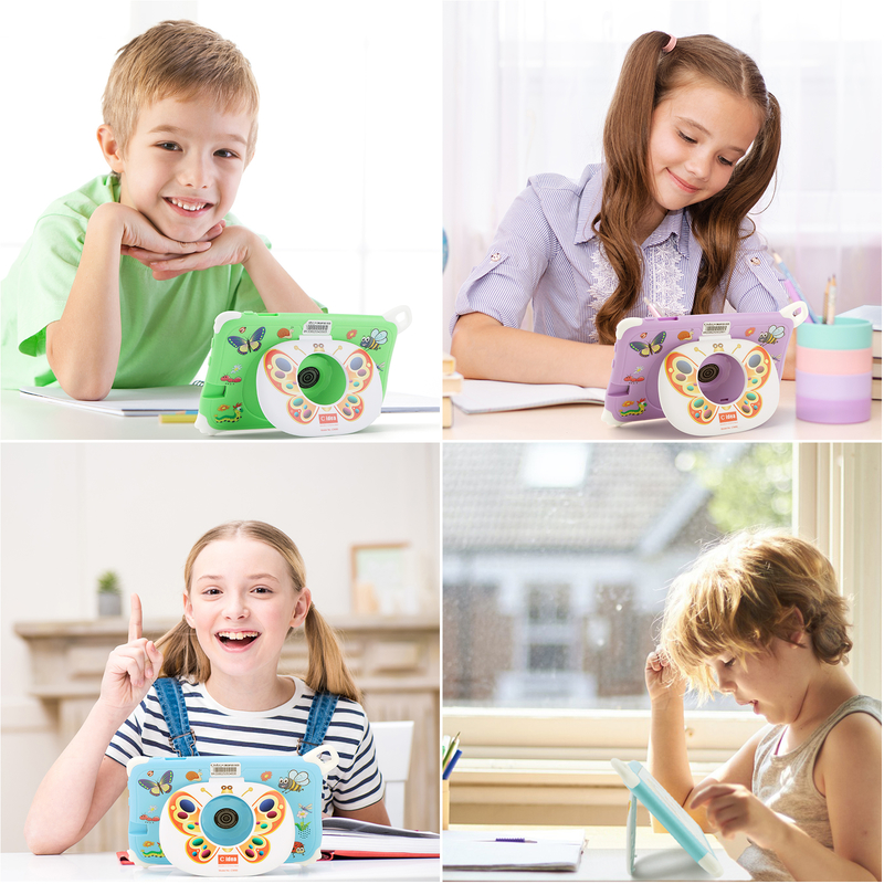 C Idea Android 15 Kids Tablet 8+256GB Tablet didattico Kidspad con Friendly APP CM86 blu