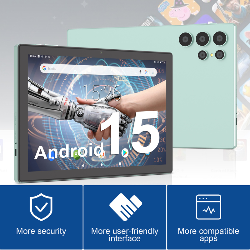 C idea Tablet PC touchscreen Android WiFi da 10,1 pollici con tastiera 5G LET CM8900plus