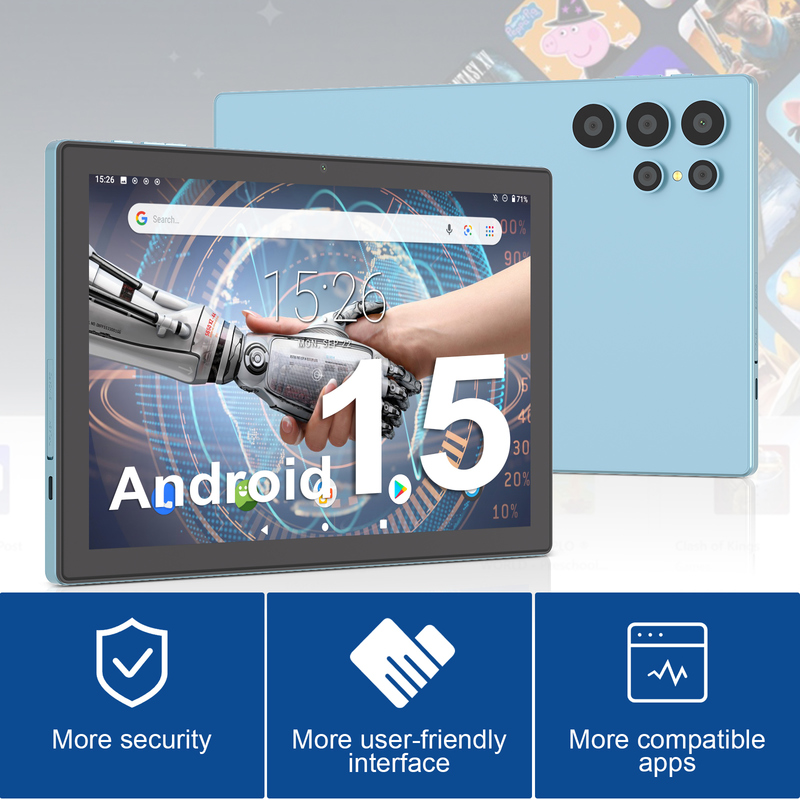 C idea Tablet PC touchscreen Android WiFi da 10,1 pollici con tastiera 5G LET CM8900plus