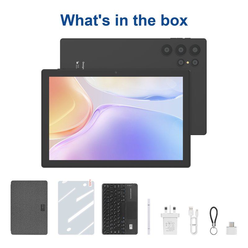 C idea Tablet PC touchscreen Android WiFi da 10,1 pollici con tastiera 5G LET CM8900plus