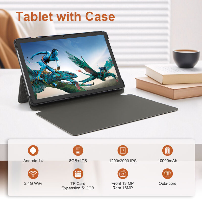 C idea 10.36 inch Android WiFi Touch Screen Tablet PC with 5G Keyboard 8*CortexTm-A53 CM10016 plus