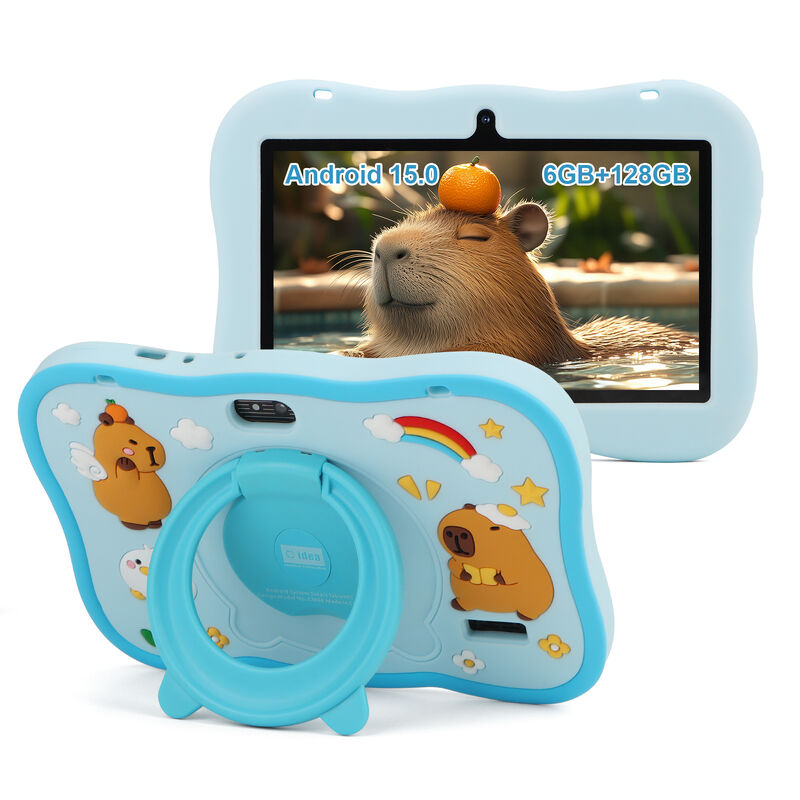 C idea Youth 7 Inch Tablet Android 15 con slot per schede tf, WiFi, 6GB + 128GB, 1024*600 IPS incell CM66