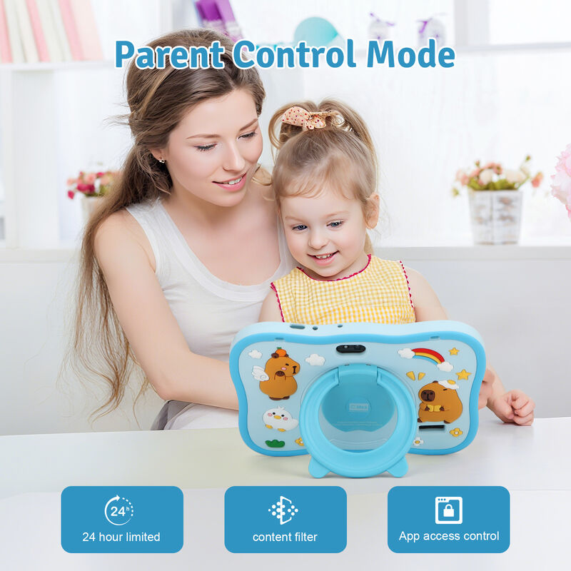 C idea Youth 7 Inch Tablet Android 15 con slot per schede tf, WiFi, 6GB + 128GB, 1024*600 IPS incell CM66