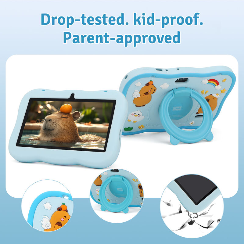 C idea Youth 7 Inch Tablet Android 15 con slot per schede tf, WiFi, 6GB + 128GB, 1024*600 IPS incell CM66