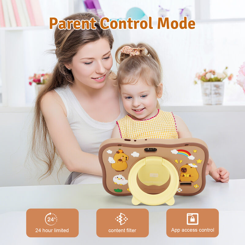 C idea Youth 7 Inch Tablet Android 15 con slot per schede tf, WiFi, 6GB + 128GB, 1024*600 IPS incell CM66