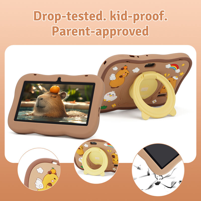 C idea Youth 7 Inch Tablet Android 15 con slot per schede tf, WiFi, 6GB + 128GB, 1024*600 IPS incell CM66