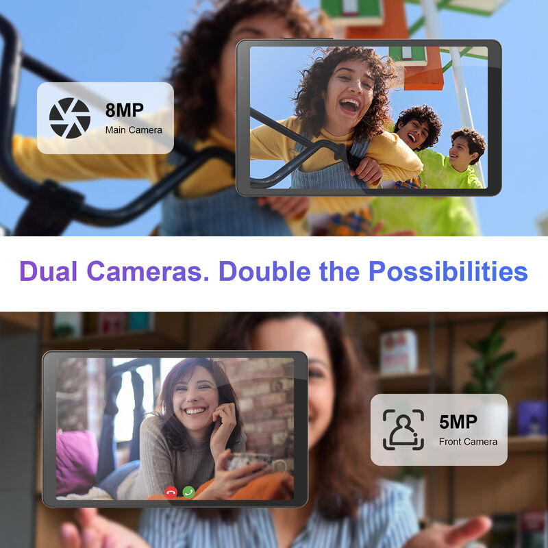 C idea Smart Tablet PC da 8 pollici con tastiera 8 GB RAM + 512 ROM 800 * 1340 IPS incell Display touchscreen BLACK CM866