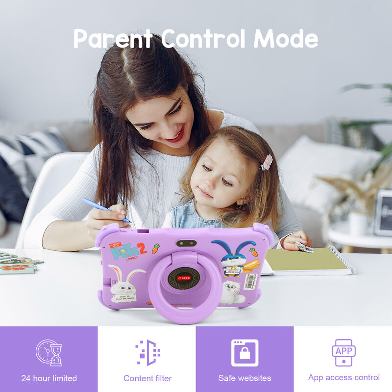 C idea Youth 7 Inch Tablet Android 16 with tf card slot, WiFi,8GB +256GB, 1024*600 CM89