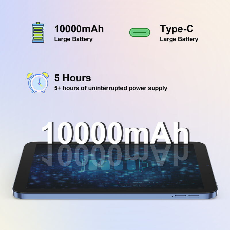 Tablet PC C idea da 10,1 pollici Android WiFi Touch Screen blu con tastiera 5G Quad-core CM10017Air