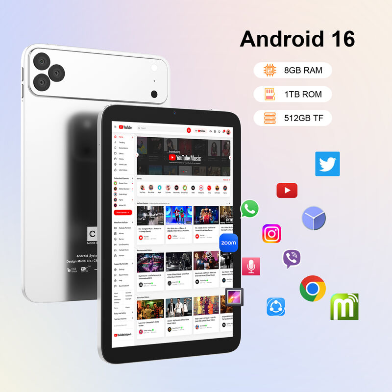 C idea 10.1 inch Android WiFi Touch Screen blue Tablet PC with 5G Keyboard Quad-core CM10017Air