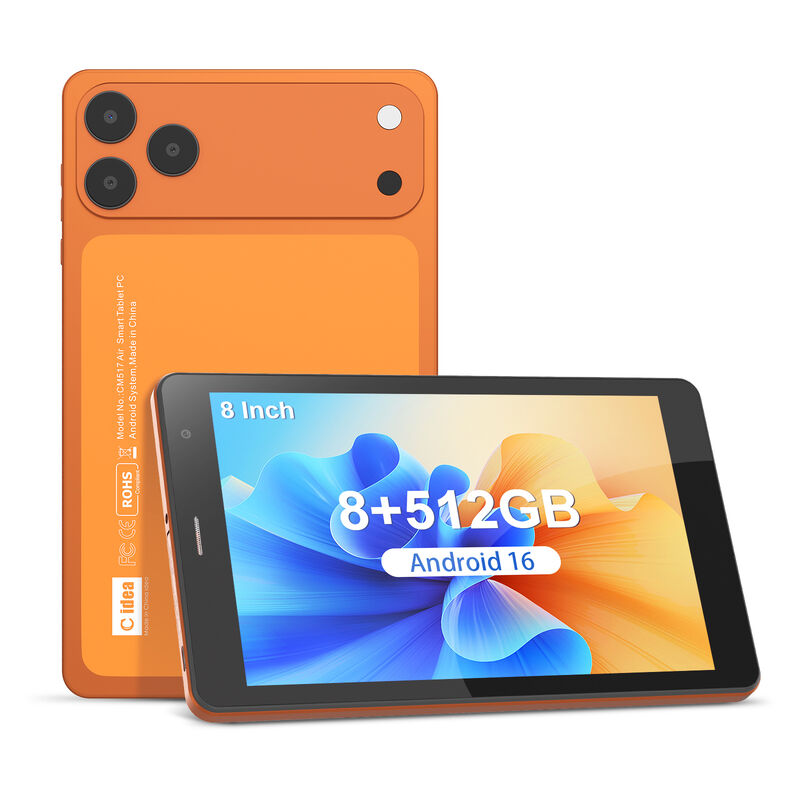 C Idea 8 pollici Tablet Android 16 8GB RAM 512GB ROM Modello CM817 air