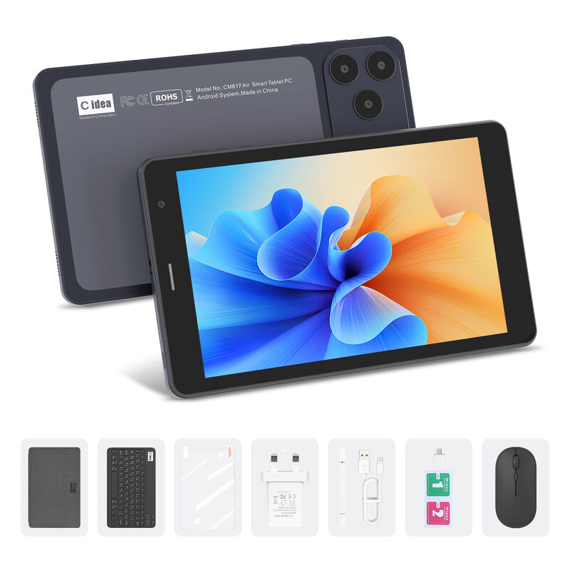C Idea 8 pollici Tablet Android 16 8GB RAM 512GB ROM Modello CM817 air