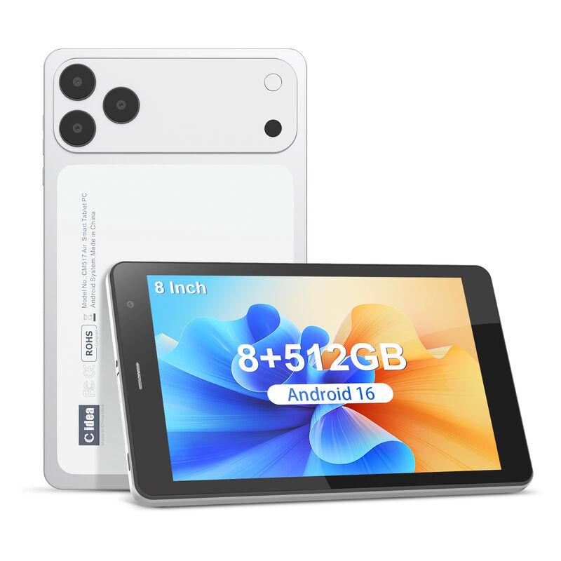 C Idea 8 pollici Tablet Android 16 8GB RAM 512GB ROM Modello CM817 air