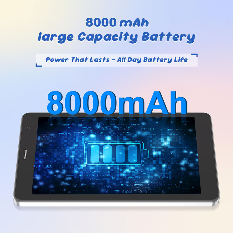 C idea 7 inch Wifi Tablet with Case 8+256GB Storage Quad Core Processor 600x1024 IPS Touchscreen CM517 air